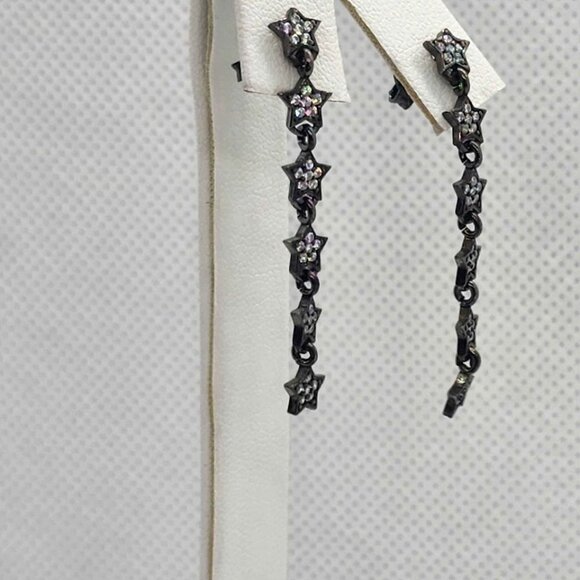 Brand New Sterling Silver 925 Star Earrings - Picture 2 of 3